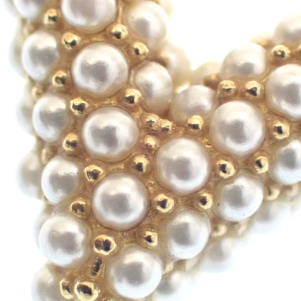 LOUIS VUITTON Gold Pearl Necklace - Picture 2 of 8